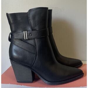 Soul by Naturalizer Women Black Ankle Boots Booties US 6M Side Zipper NIB